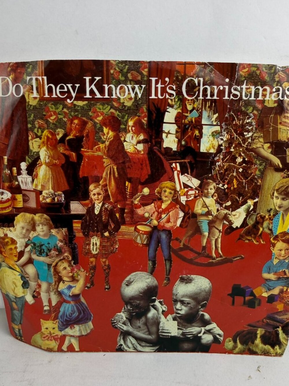 Band Aid Do They Know It's Christmas? 7" Vinyl 45 RPM Columbia 38-04749 1984 PS